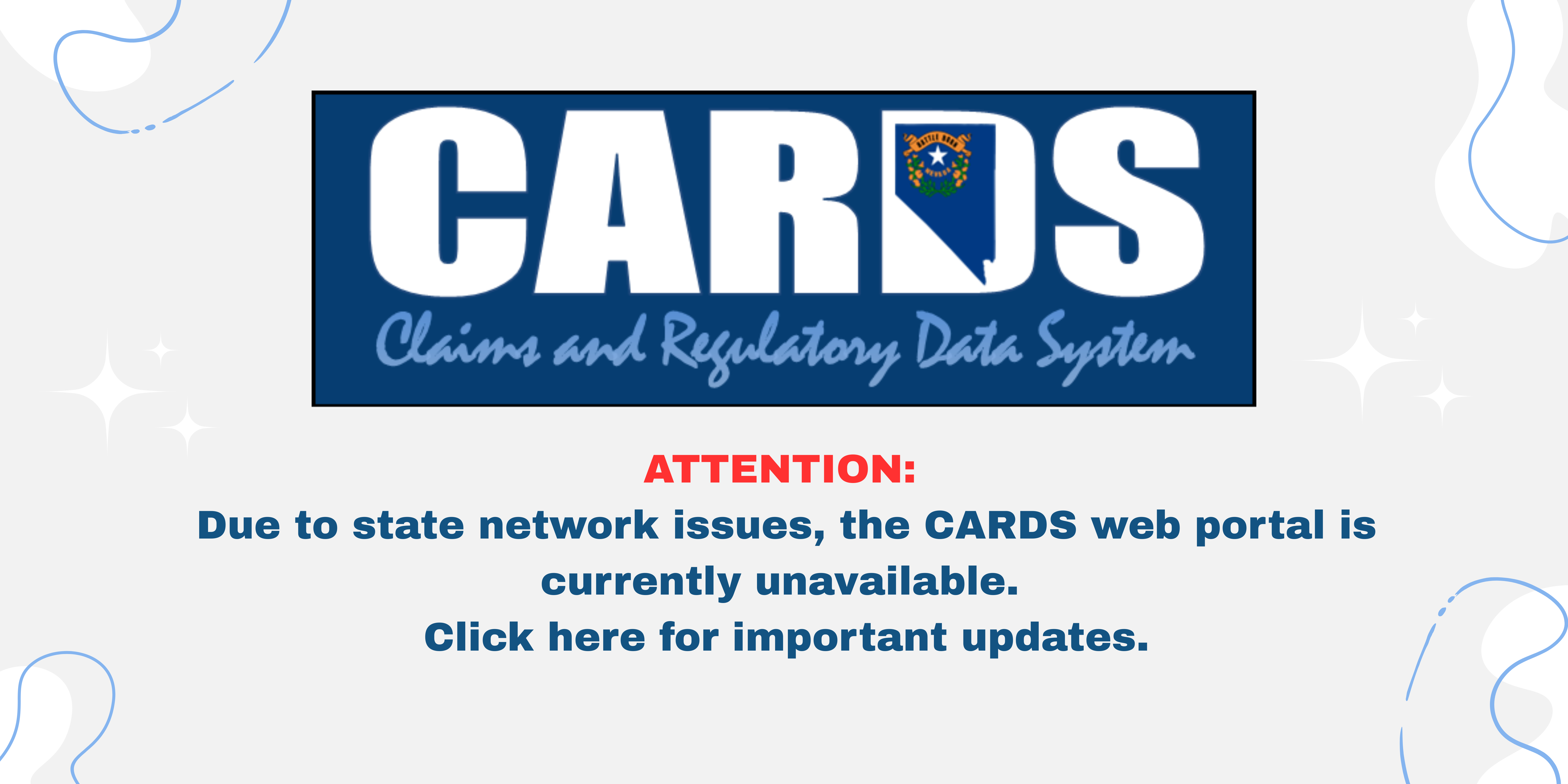 CARDS Outage Update